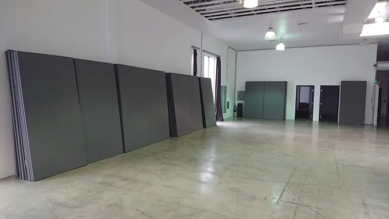 Large format storyboard install